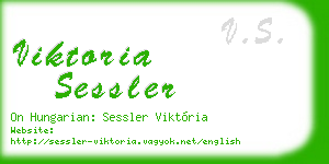 viktoria sessler business card